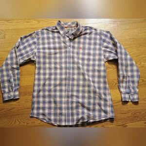 Vintage Cinch Mens Western‎ Shirt XL Plaid Long Sleeve Button Down